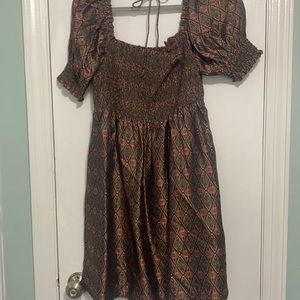 EUC Hill House Jewel Brocade Athena Nap Dress